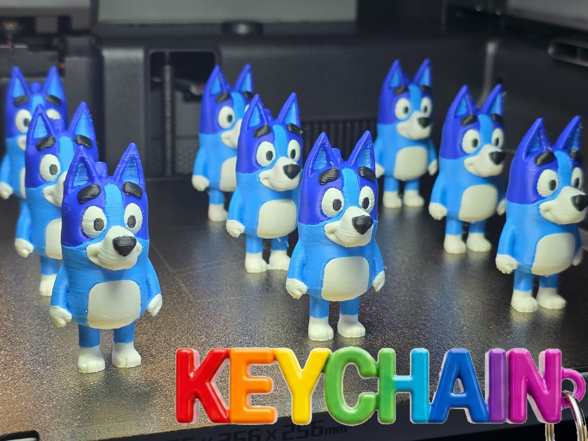 bluey Keychain