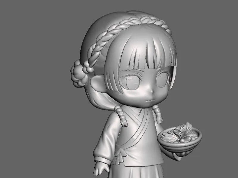Maomao Recolectora: ¡Prueba el Nivel de Detalle!
