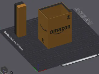 Amazon Pen Holder Cardboard Package (MCA STUDIO)