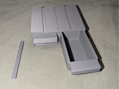 Small Modular Parts Drawer System 100mm