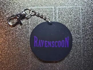 Ravenscoon keychain