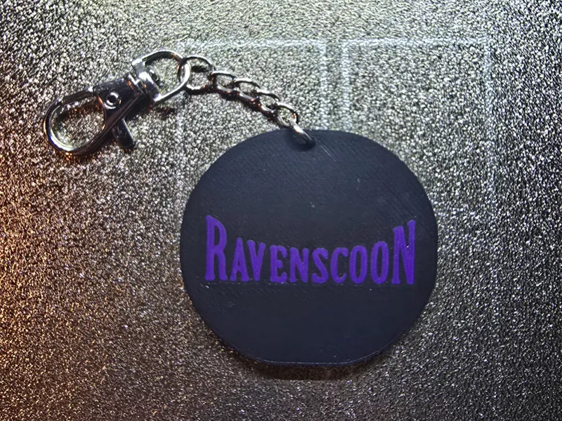 Ravenscoon keychain