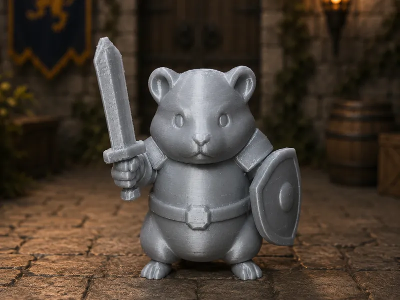 Fighting hamster