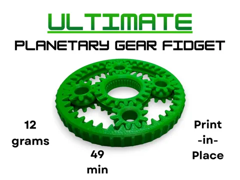 Objeto manipulable: Planetary Gear Fidget — referencia de MakerWorld