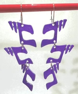 Jojo's Earrings Menacing / ゴゴゴゴ 