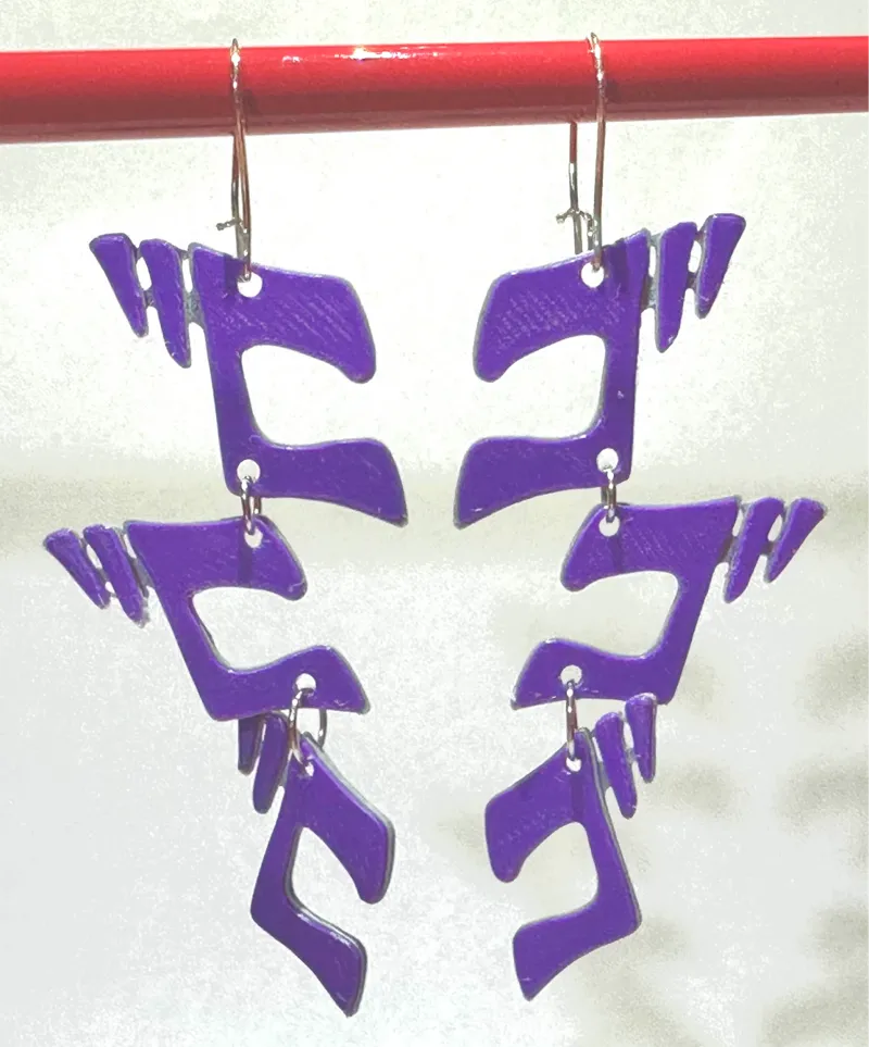 Jojo's Earrings Menacing / ゴゴゴゴ 