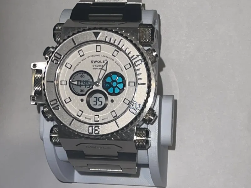 watch display stand/mount (self adjusting)
