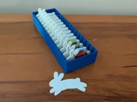 Bunny Floss Bobbins & Holder