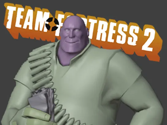 Team Fortress 2 Heavy Weapons Guy