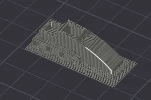 Slope Curved Inverted 1x4 Slope Curved Inverted 13547 - Free 3D Print Model - MakerWorld