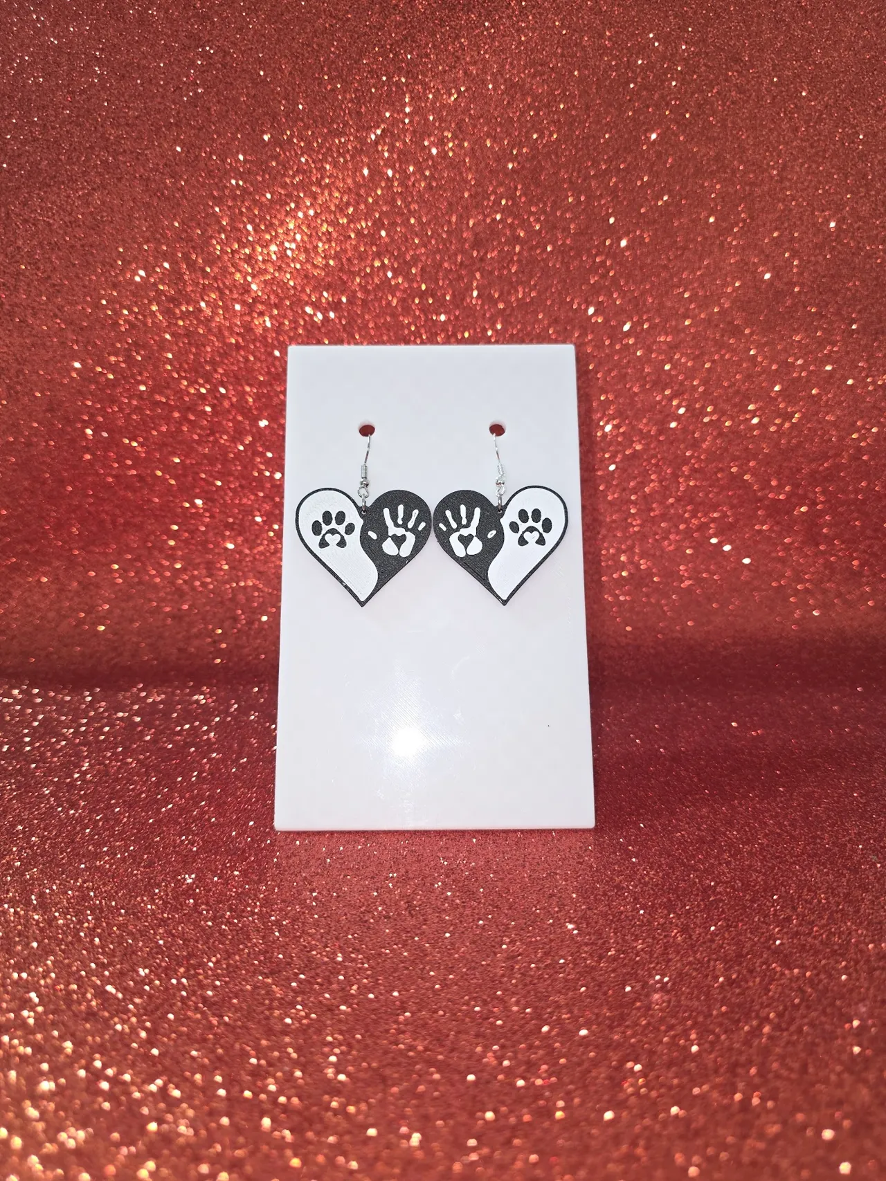 From heart to heart earrings view 2