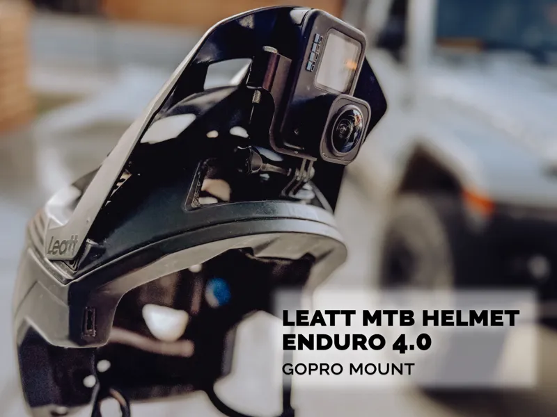 Leatt Helmet Mountain Bike Enduro 4.0 GoPro Mount