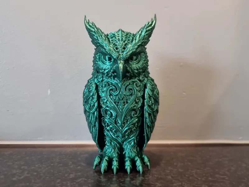Ornamental Owl Statue