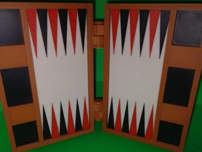 Mini backgammon