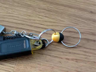Magnetic quick release keychain 10mm magnet 