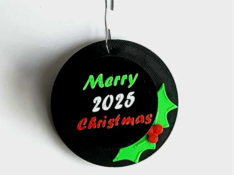 Christmas Snowman Hat Ornament