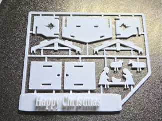 Steckbare Weihnachtskrippe