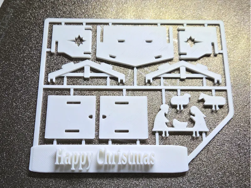 Steckbare Weihnachtskrippe