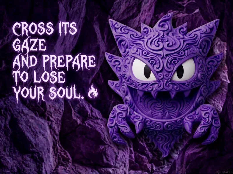 Haunter - Fan art - NO AMS - Colección Pokemon