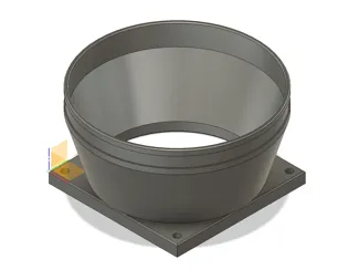 120MM FAN ADAPTER TO 150MM TUBE