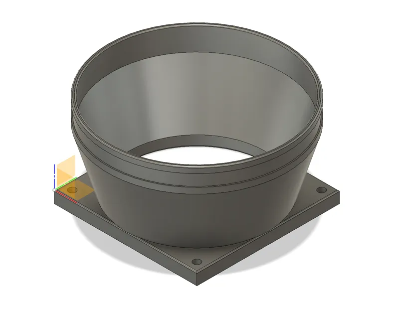 120MM FAN ADAPTER TO 150MM TUBE