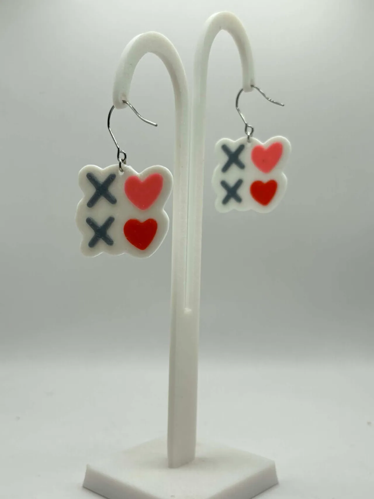 Tic-Tac-Love Earrings view 2
