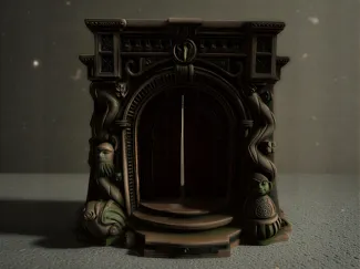 Ancient Forest Portal Doorway