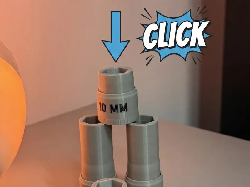 10mm Socket Clicker (Short and Long versions)