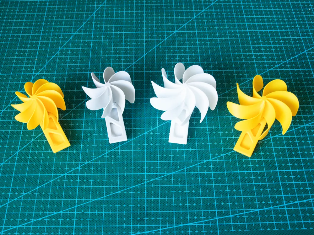 Joyful pinwheel flower - Free 3D Print Model - MakerWorld