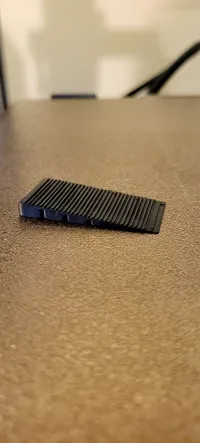0.2mm layer, 6 walls, 25% infill - Notched Shim