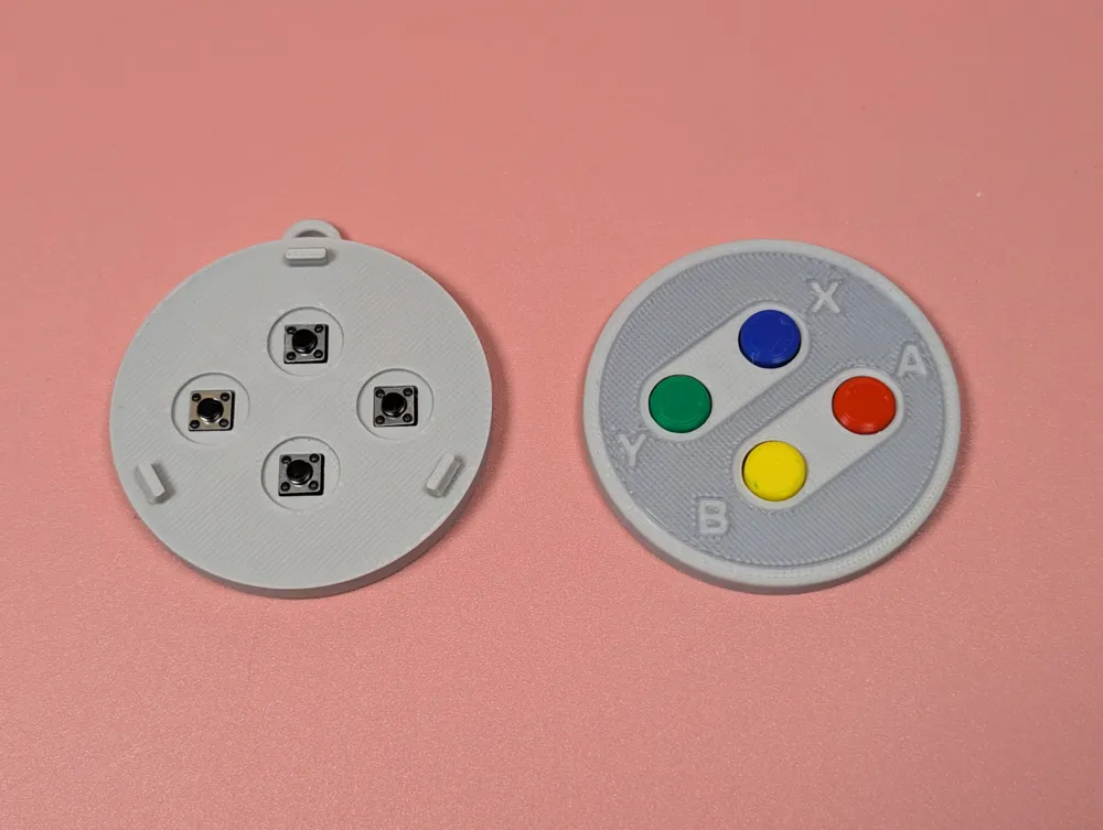 Retro SNES Controller Clicker - Free 3D Print Model - MakerWorld