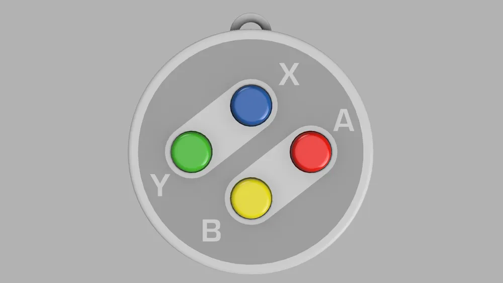 Retro SNES Controller Clicker - Free 3D Print Model - MakerWorld