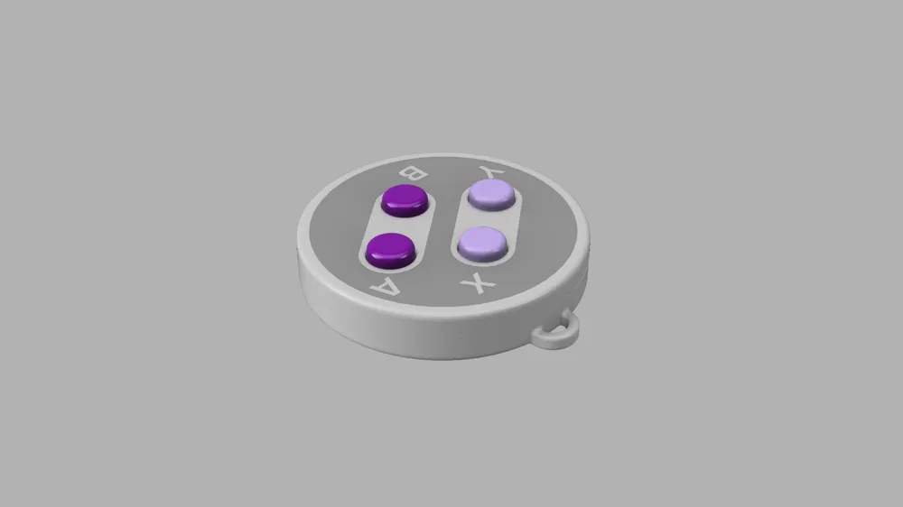 Retro SNES Controller Clicker by phoenix3dmodels MakerWorld: Download ...