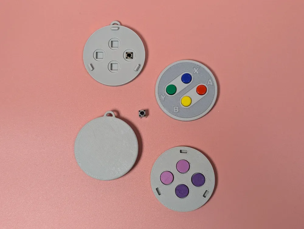 Retro SNES Controller Clicker - Free 3D Print Model - MakerWorld