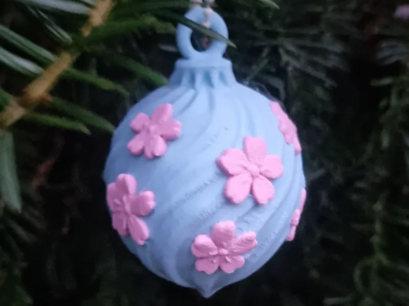 Sakura Christmas Bauble