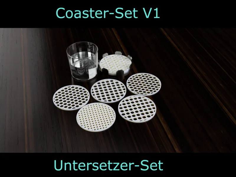 Untersetzer Set / Coaster Set / V1