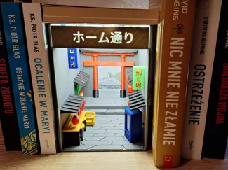 Book Nook Japanese Street