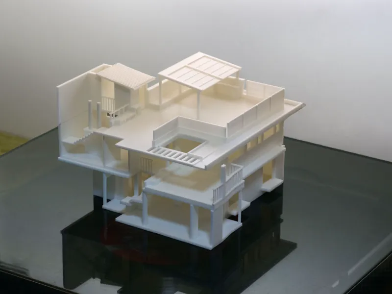 Apartment design model （ratio 1：100）