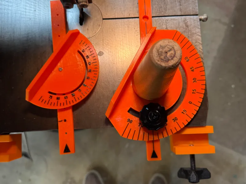 bandsaw angle gauge for m8