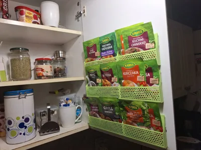 Modular spice rack organizer