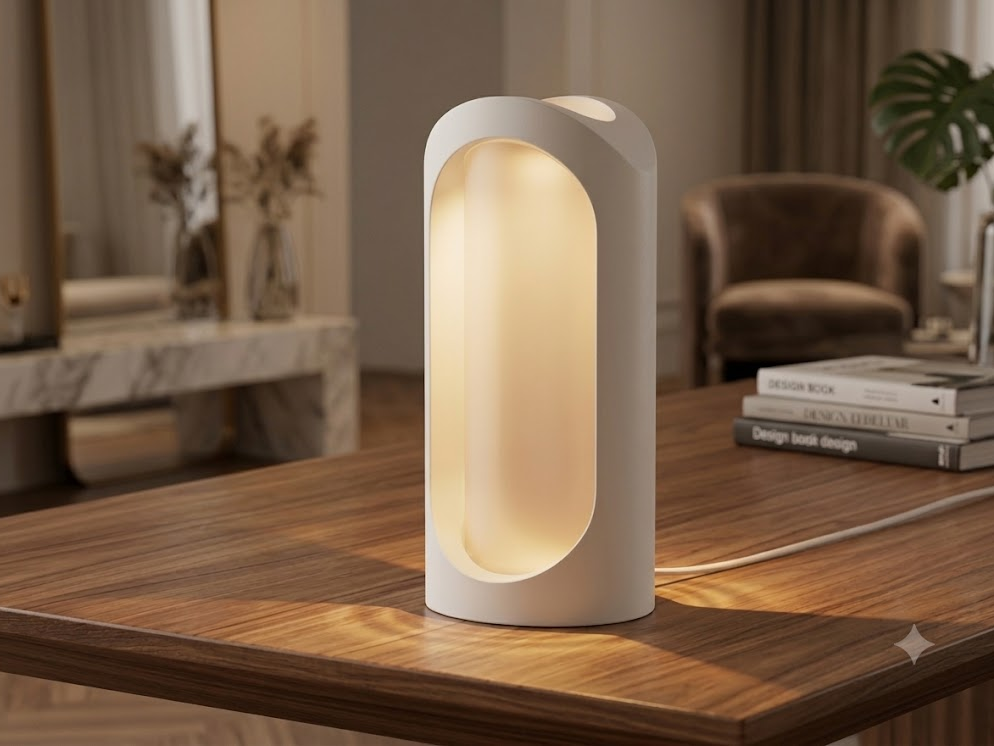 OvaLamp - Minimalist Oval Desk Lamp