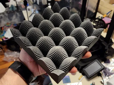 Parabolic Wave Grid Panel (#1)