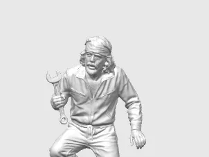 Action Figure Er Monnezza versione carrozziere