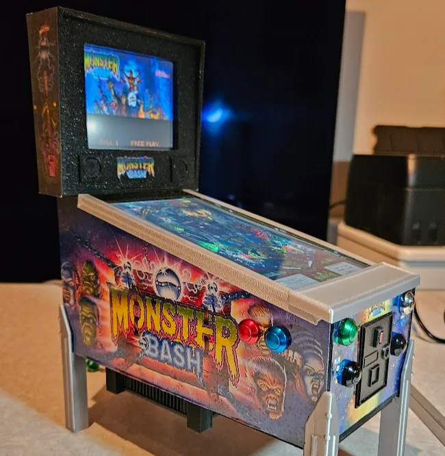 2 Screen working Mini Virtual Pinball