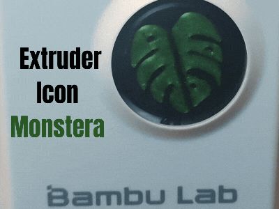 Extruder Icon - Monstera