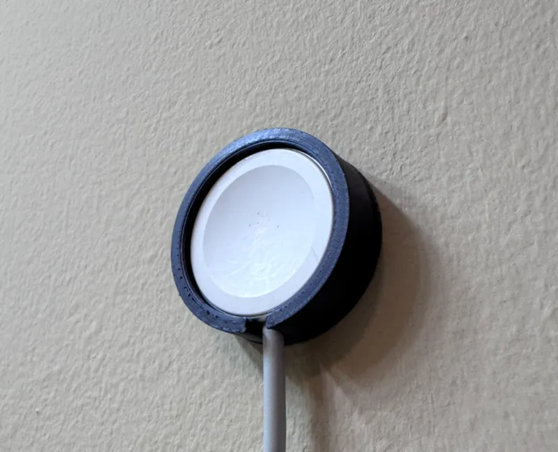 Apple watch charger wall mount