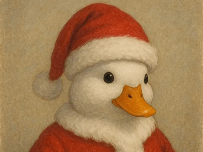 duck santa