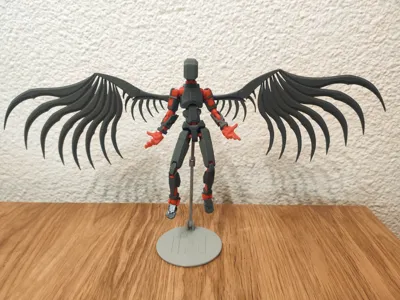 Dummy 13 articulated Murder drones wings
