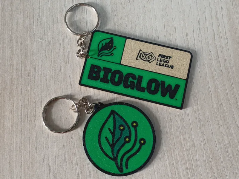 Fll Bioglow keychains
