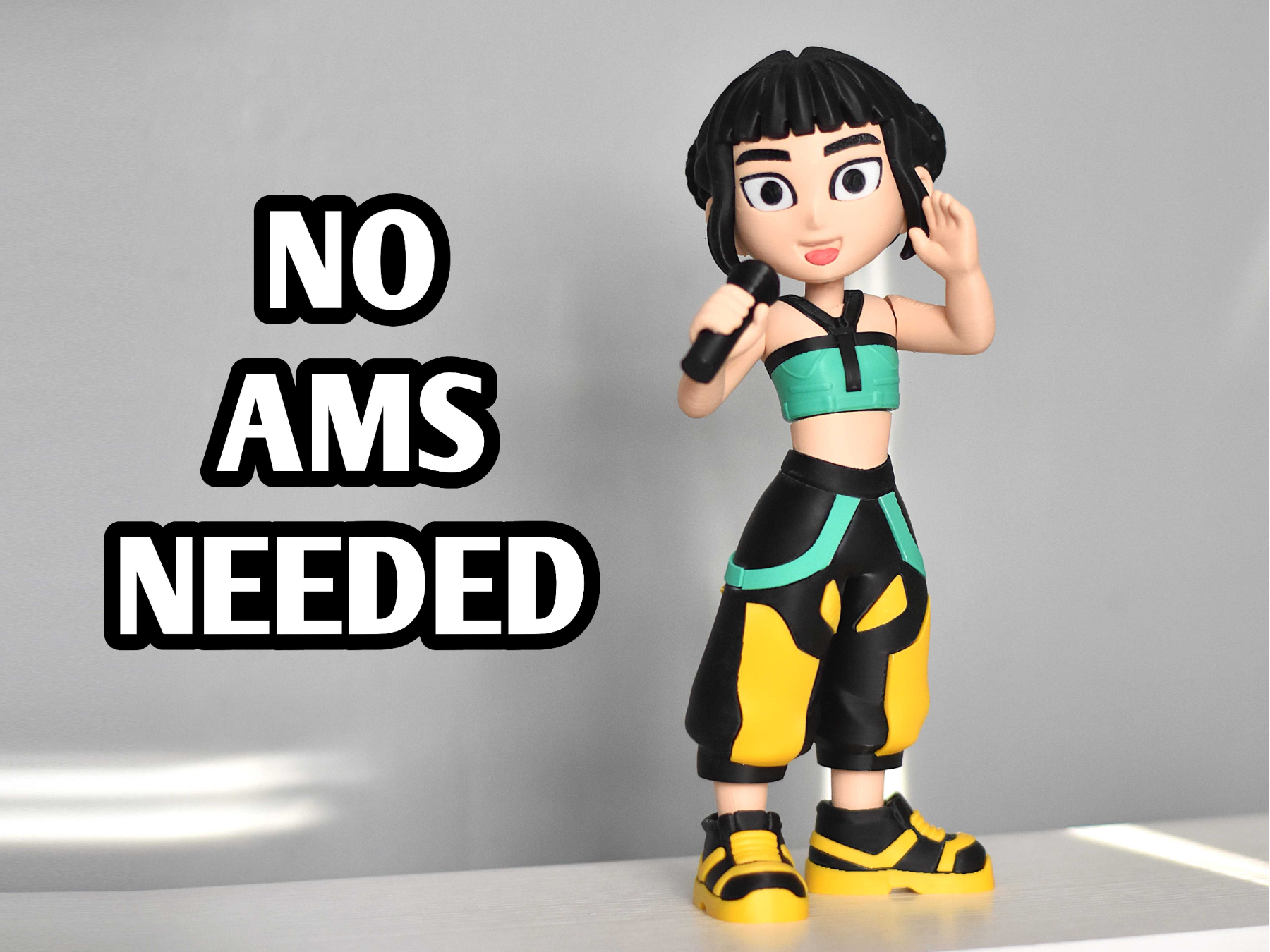 Zoey KPop Demon Hunters Articulated toy - NO AMS